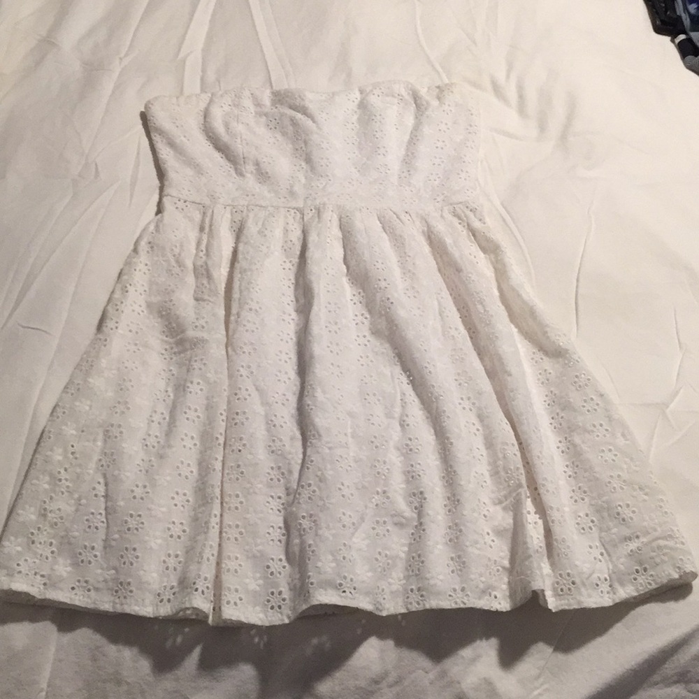 Cross Cross Strapless summer dress